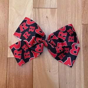 Rutgers University Cheer Girl Bow